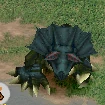 Triceramon, Ultimate, in the game