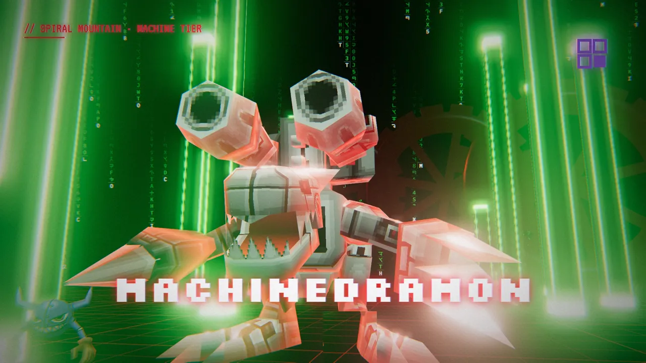 Machinedramon in the Machine Tier