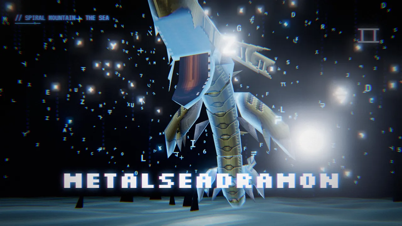 MetalSeadramon in the Sea