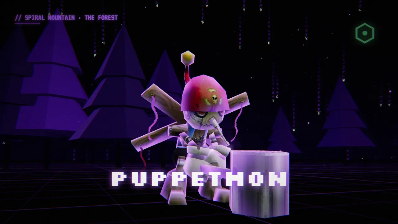 Puppetmon in the Forest